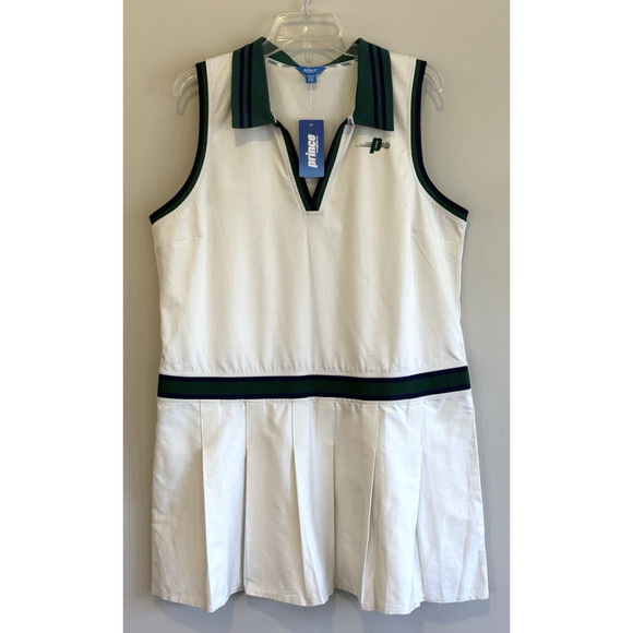 Prince Women's Collared Pickleball Pleated Athletic Sports Dress Size Large NWT - Picture 1 of 5